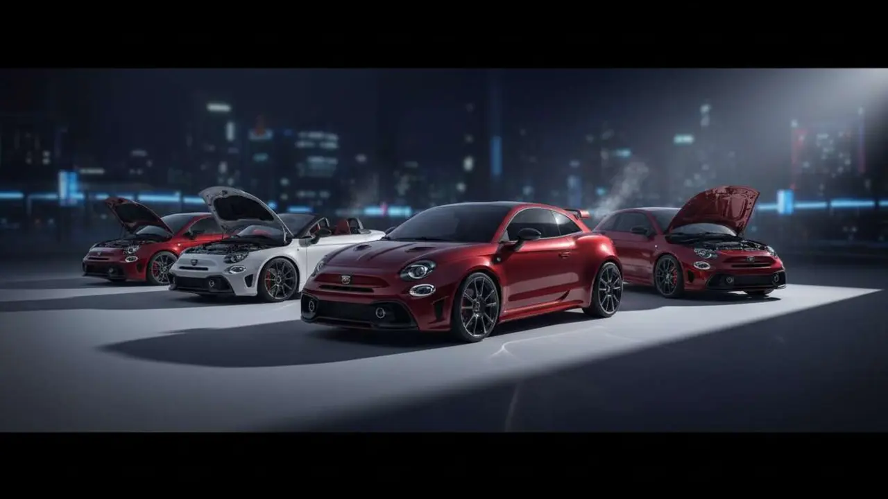  Abarth regresa con nuevos modelos de coches a gasolina en 2026 para los amantes del rendimiento y dise&ntilde;o deportivo &mdash; Imagen generada por IA 