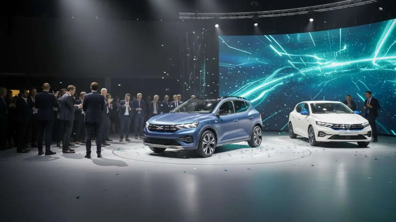  Dacia presenta su plan ADN con nuevos modelos el&eacute;ctricos e h&iacute;bridos asequibles desde 18.000 euros &mdash; Imagen generada por IA 