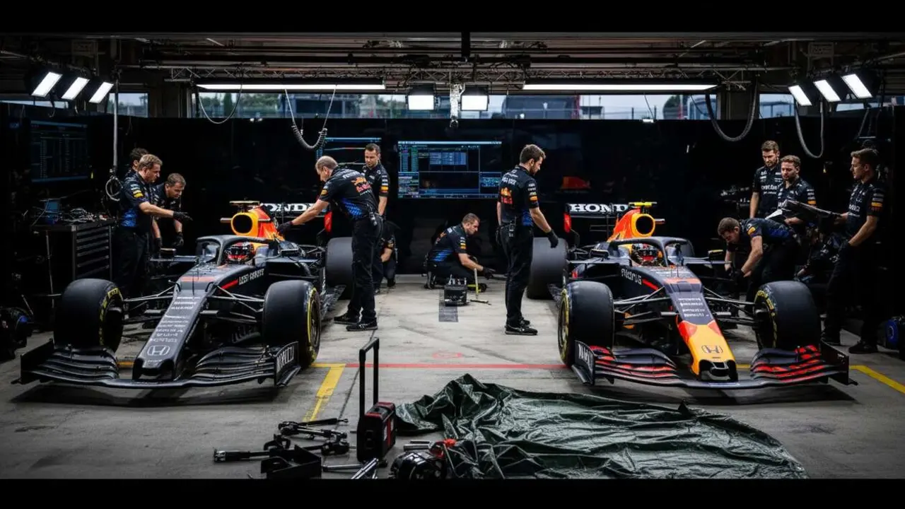  Honda y Aston Martin enfrentan desaf&iacute;os en F&oacute;rmula 1 y necesitan m&aacute;s tiempo para mejorar su desempe&ntilde;o en pista &mdash; Imagen generada por IA 