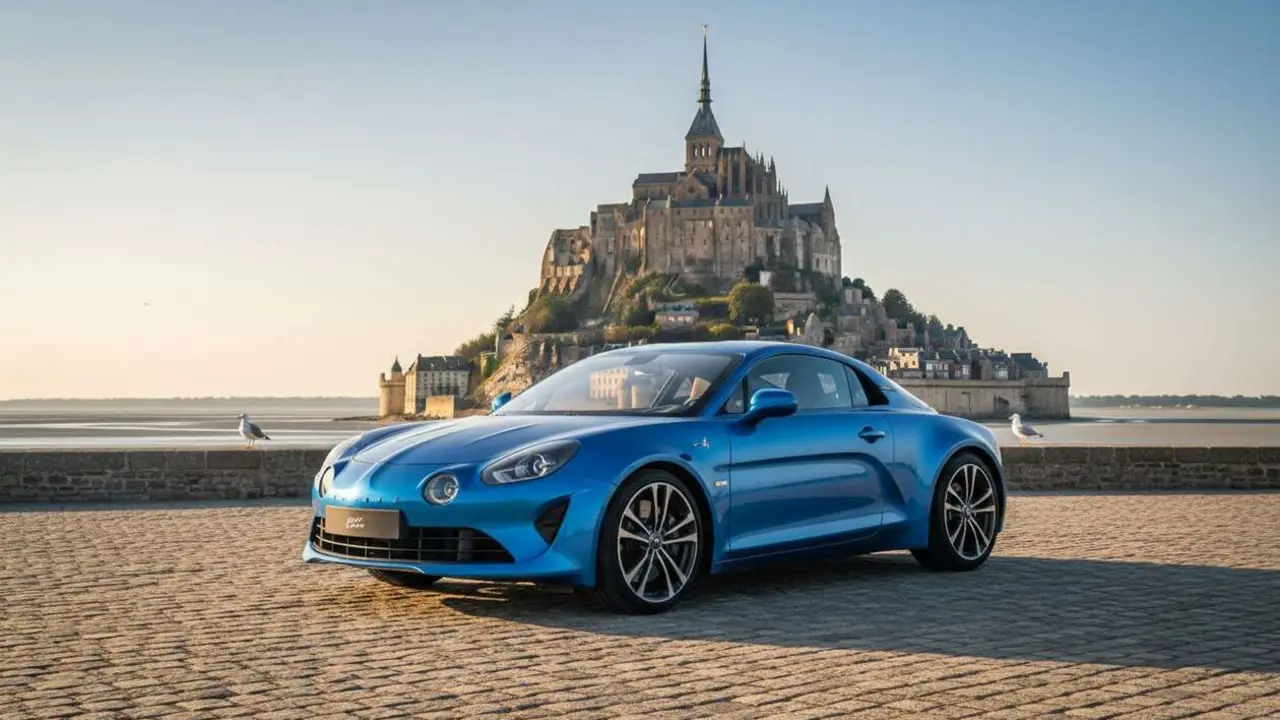  Alpine A110 presentado en un lugar emblem&aacute;tico con fecha de estreno oficial y novedades sorprendentes &mdash; Imagen generada por IA 