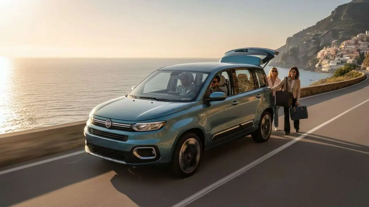  Fiat Multipla 2026 modelo barato y espacioso que revolucionar&aacute; el mercado europeo de coches grandes familiares &mdash; Imagen generada por IA 