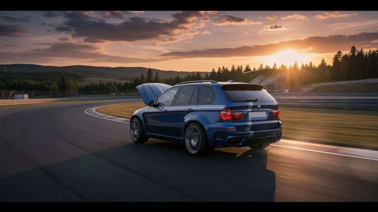  BMW X5 Le Mans con motor V12 de 700 CV en detalle, la potencia que revoluciona el segmento SUV de lujo &mdash; Imagen generada por IA 