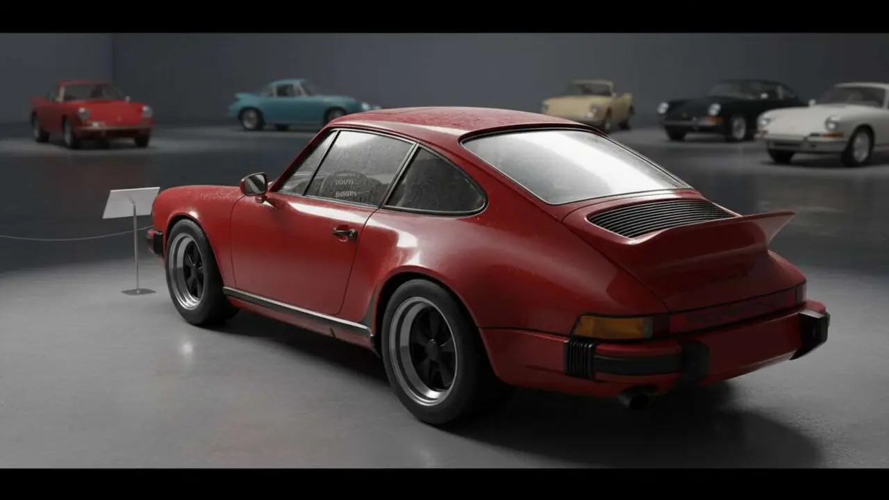  Porsche 911 RSR Strassenversion con solo 10 km en perfecto estado y excepcional conservaci&oacute;n original &mdash; Imagen generada por IA 