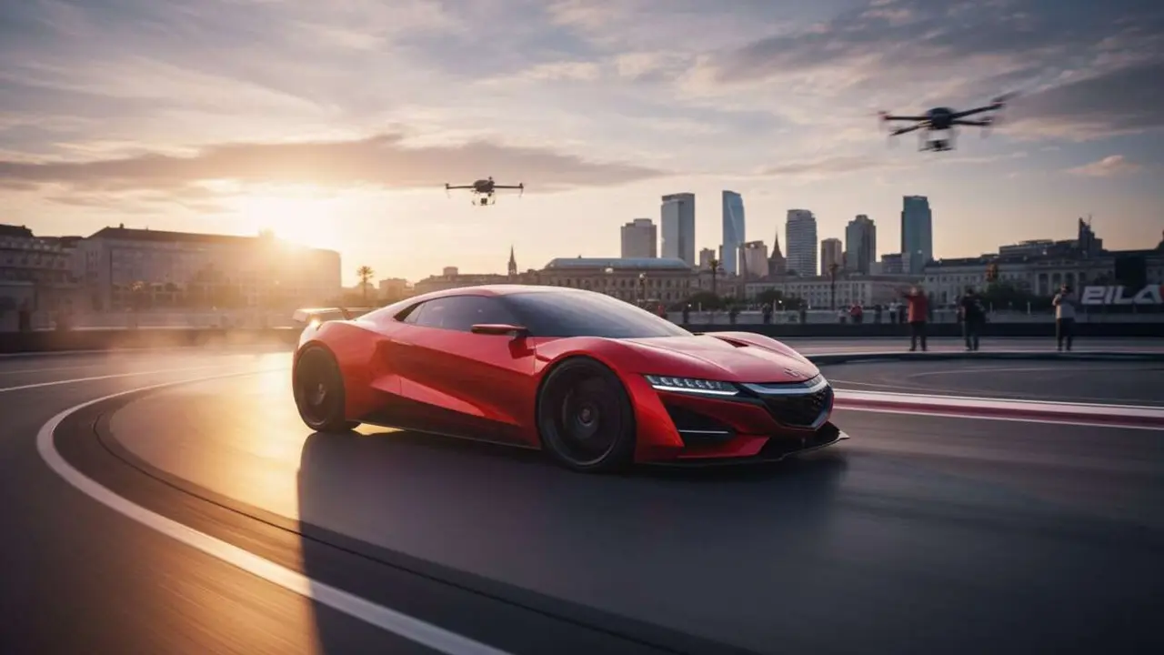  Honda Super-N deportivo revolucionario sorprende en Europa con tecnolog&iacute;a avanzada y dise&ntilde;o innovador &mdash; Imagen generada por IA 