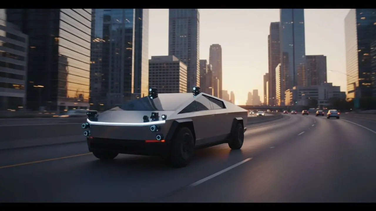  Tesla Autopilot 2024 mostrando funciones revolucionarias y tecnolog&iacute;a avanzada en conducci&oacute;n semi aut&oacute;noma &mdash; Imagen generada por IA 