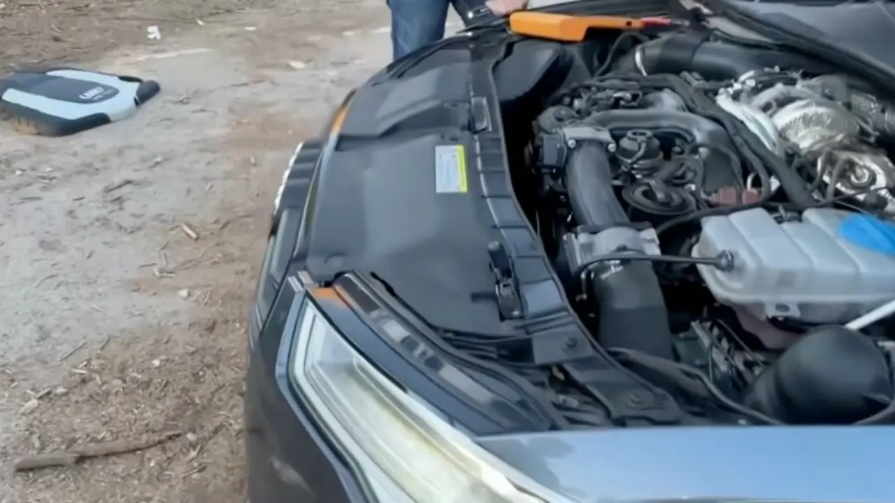 El motor del Audi