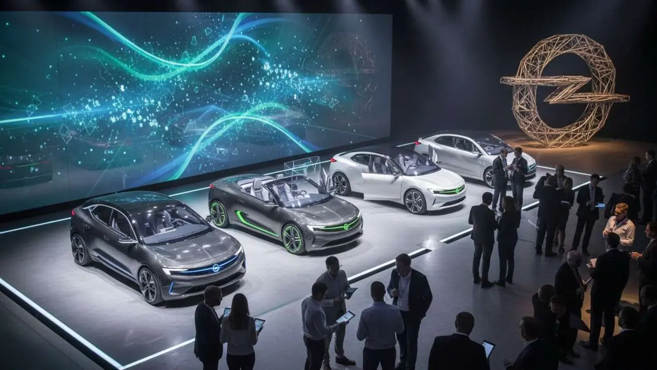  Opel y su innovador plan para liderar la movilidad sostenible mundial en 2030 con nuevas tecnolog&iacute;as ecoamigables &mdash; Imagen generada por IA 