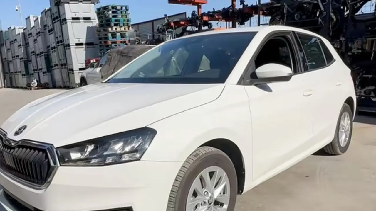 El Skoda Fabia que acab&oacute; en el desguace