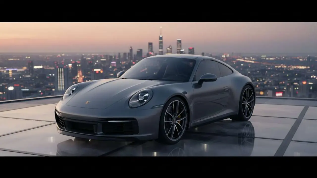  Nuevo Porsche 911 en acci&oacute;n mostrando innovaci&oacute;n y dise&ntilde;o que revolucionan el mercado automotriz actual &mdash; Imagen generada por IA 