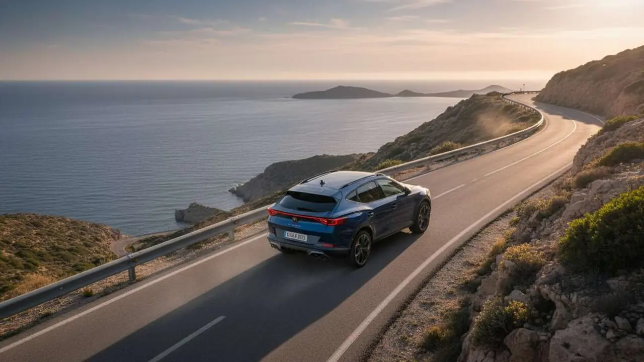  Cupra Formentor SUV deportivo con dise&ntilde;o innovador y tecnolog&iacute;a avanzada para m&aacute;xima potencia y rendimiento &mdash; Imagen generada por IA 
