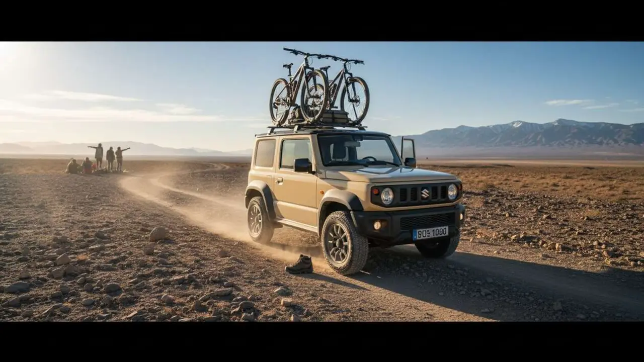  Suzuki Jimny 2026 todoterreno econ&oacute;mico y compacto con dise&ntilde;o moderno por solo 13.800 euros &mdash; Imagen generada por IA 
