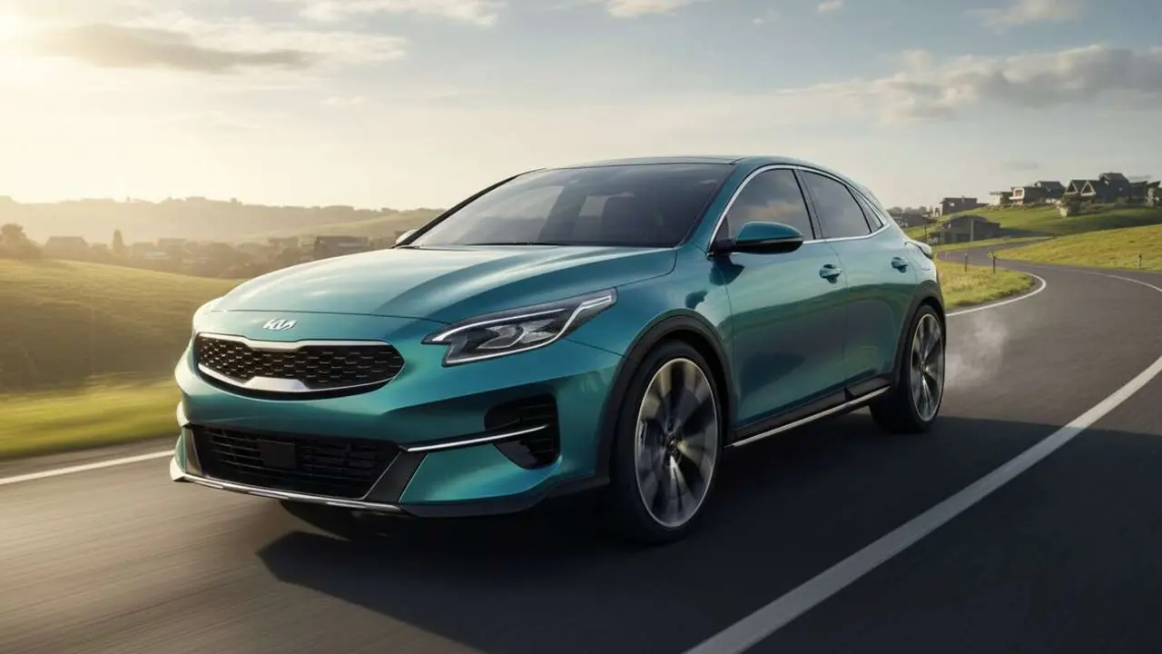  Kia XCeed 2027 SUV moderno y innovador con nuevas caracter&iacute;sticas que revolucionan el mercado automotriz &mdash; Imagen generada por IA 