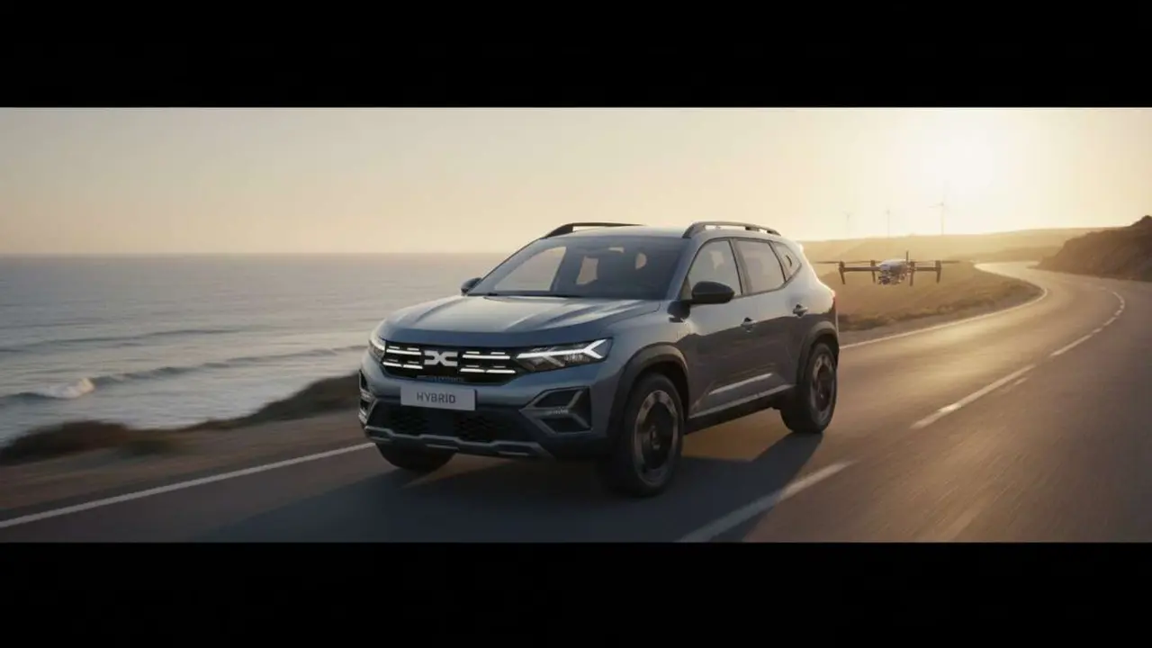  Nuevo Dacia Bigster Hybrid SUV eficiente y tecnol&oacute;gico que revoluciona el mercado de veh&iacute;culos h&iacute;bridos en 2024 &mdash; Imagen generada por IA 