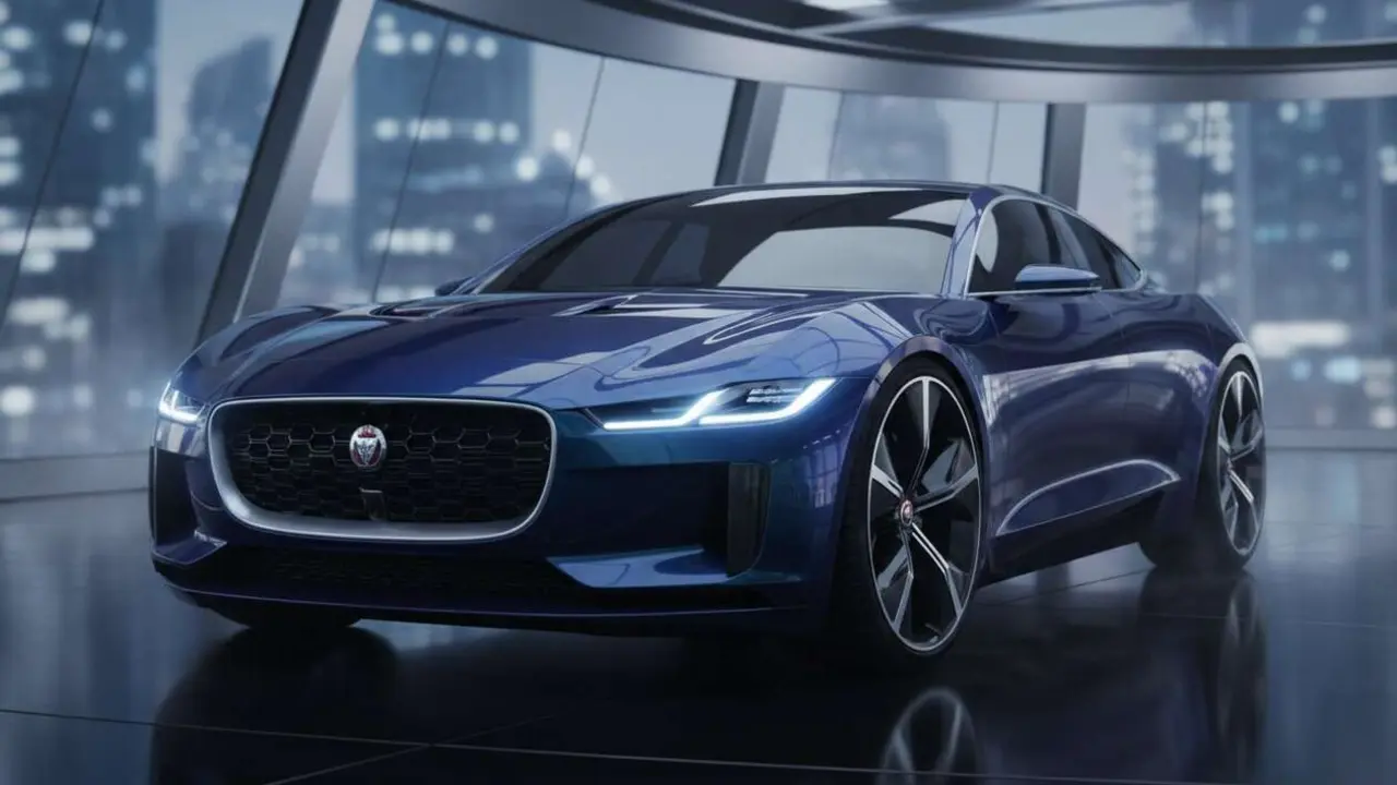  Jaguar presenta su nuevo veh&iacute;culo el&eacute;ctrico innovador que revolucionar&aacute; el mercado y marcar&aacute; un antes y un despu&eacute;s &mdash; Imagen generada por IA 
