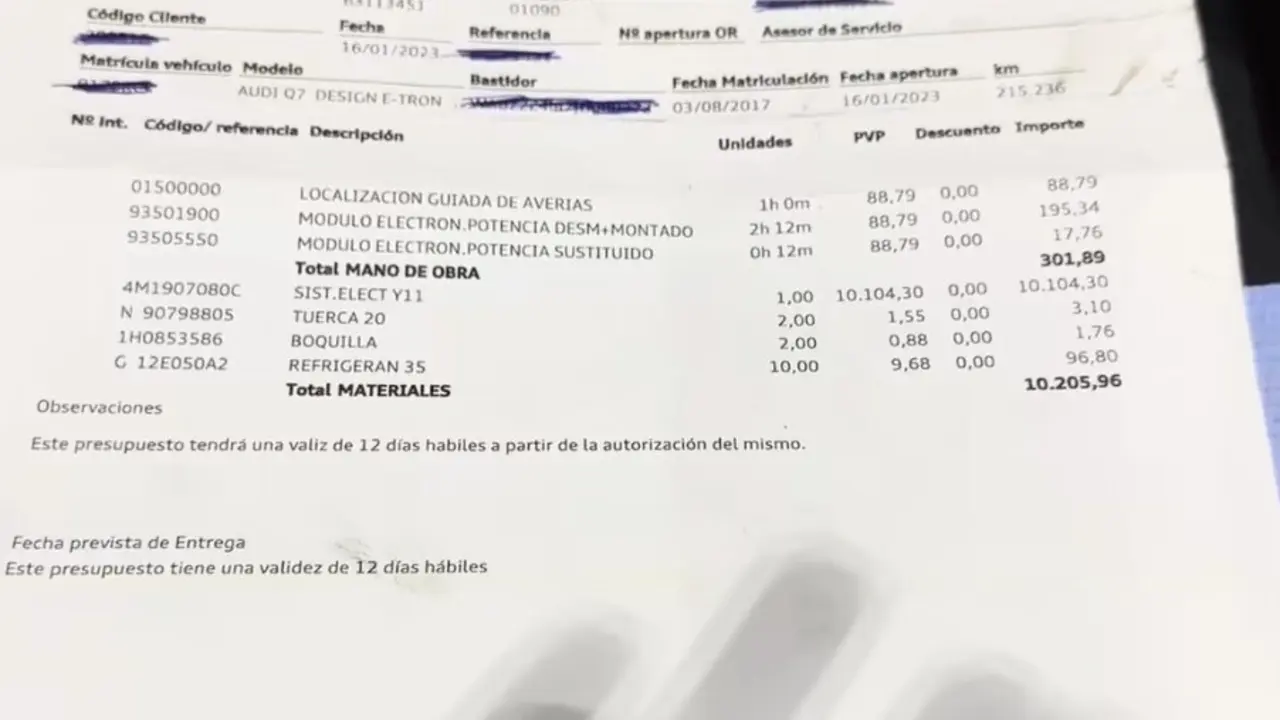 La factura