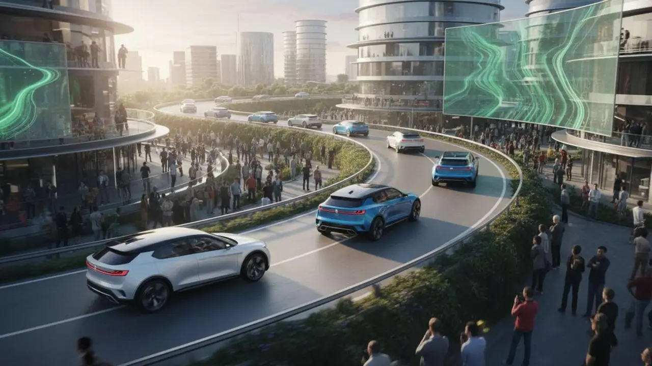  Suzuki presenta sus nuevos coches el&eacute;ctricos que revolucionan el mercado automotriz con innovaci&oacute;n y tecnolog&iacute;a avanzada &mdash; Imagen generada por IA 
