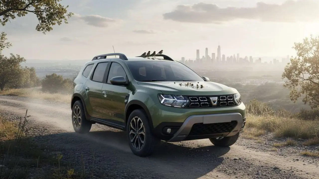  Nuevo Dacia Duster 2024 presentado como el SUV econ&oacute;mico que revoluciona el mercado de coches compactos &mdash; Imagen generada por IA 