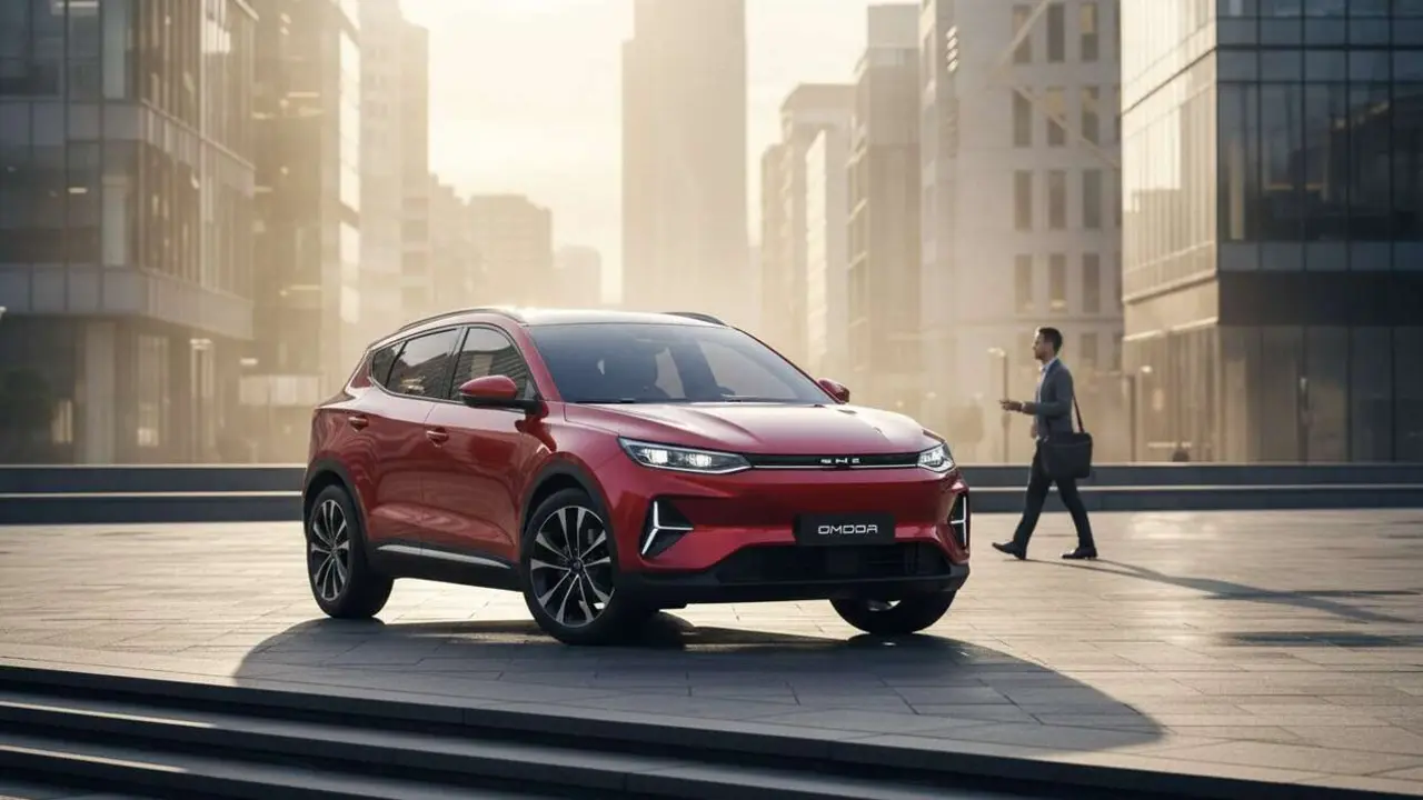  Imagen destacada del Omoda 3, el SUV compacto que revoluciona la movilidad urbana con dise&ntilde;o moderno y tecnolog&iacute;a avanzada &mdash; Imagen generada por IA 