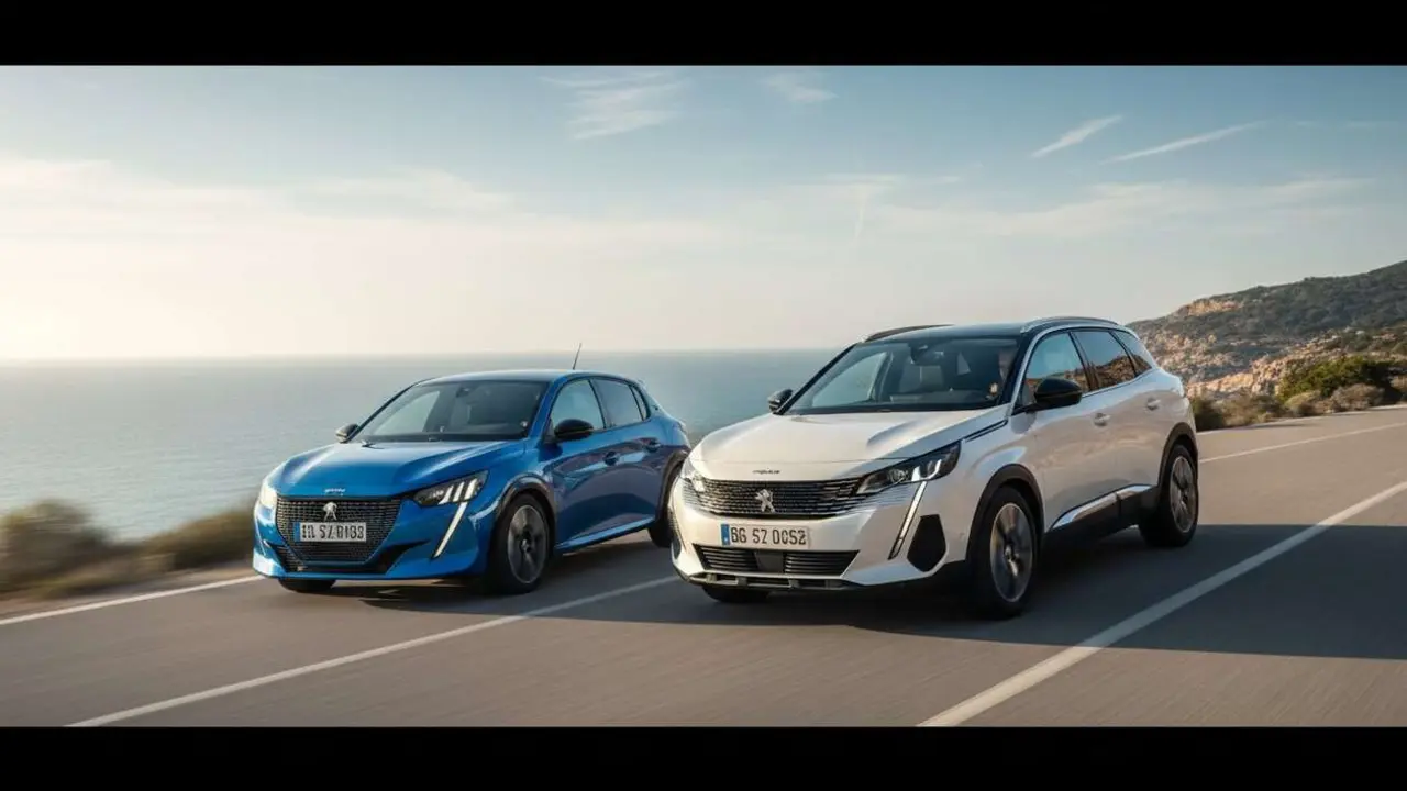  Peugeot 208 y 3008 modelos destacados del a&ntilde;o con dise&ntilde;o innovador y tecnolog&iacute;a avanzada que arrasan en ventas &mdash; Imagen generada por IA 