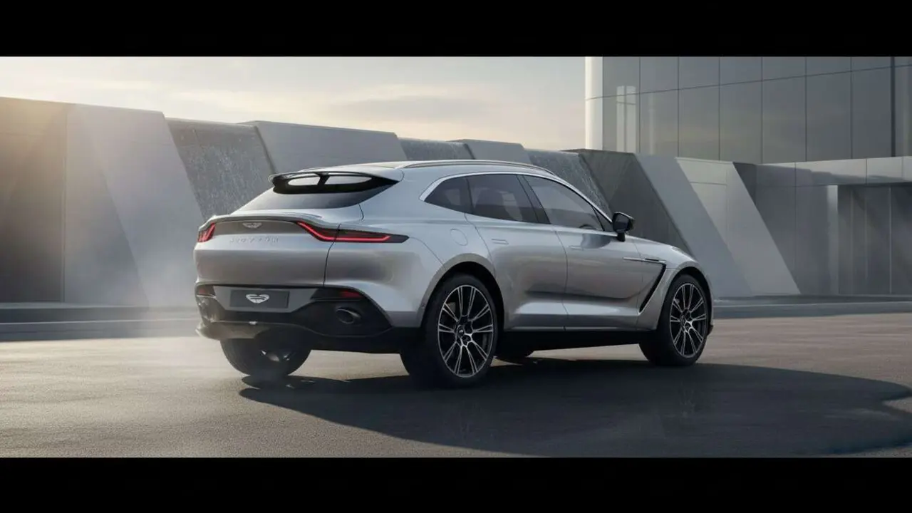  Aston Martin DBX en acci&oacute;n mostrando su dise&ntilde;o lujoso y su potencia como SUV deportivo exclusivo &mdash; Imagen generada por IA 
