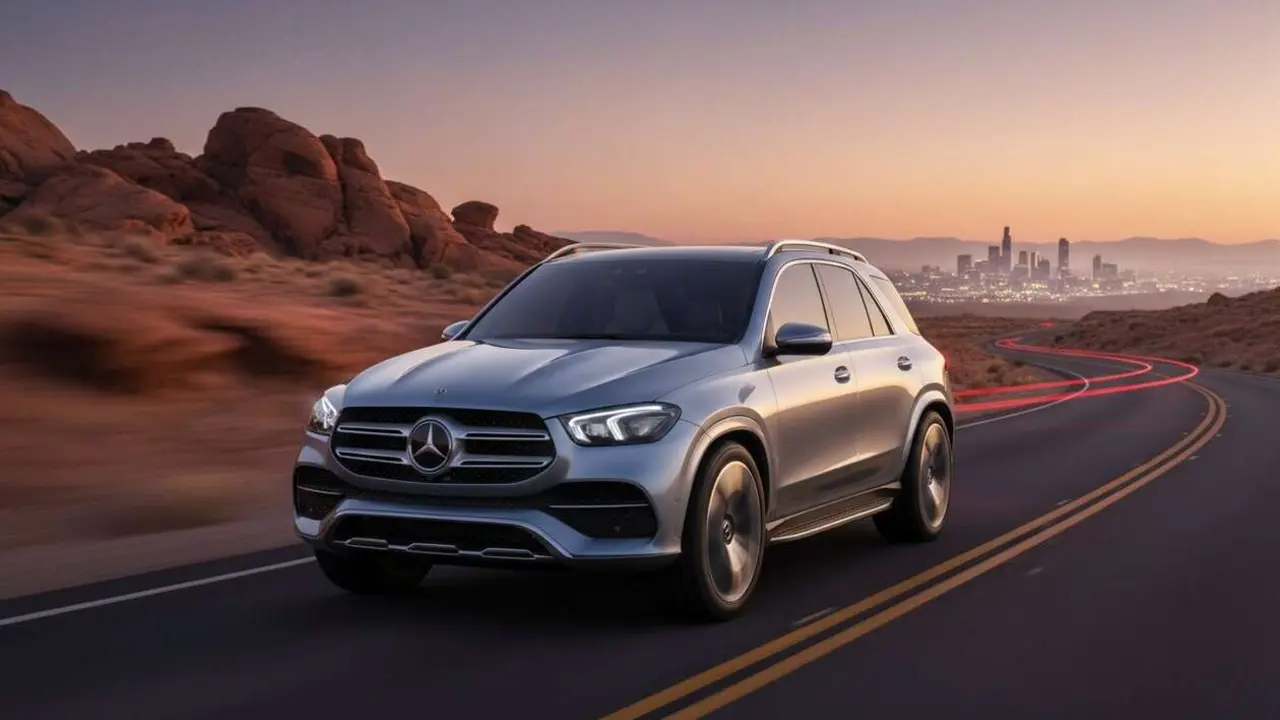  Mercedes-Benz GLE 2026 el SUV de lujo redefiniendo el dise&ntilde;o y la tecnolog&iacute;a para la conducci&oacute;n moderna &mdash; Imagen generada por IA 