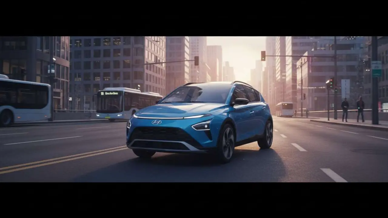  Hyundai Bayon 2026 nuevo modelo con innovaciones y dise&ntilde;o moderno para una conducci&oacute;n urbana eficiente y segura &mdash; Imagen generada por IA 