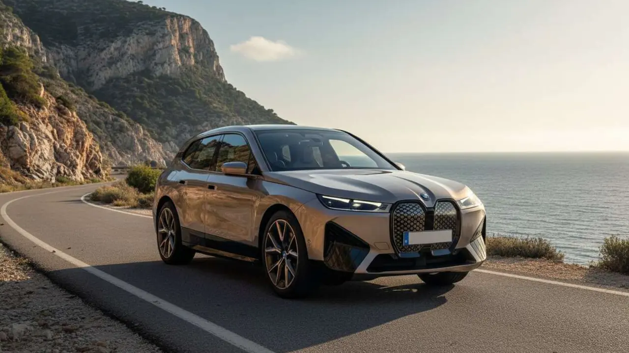  BMW iX 2026 el&eacute;ctrico de lujo desde 89.600 euros con caracter&iacute;sticas y dise&ntilde;o innovador para conducci&oacute;n eficiente &mdash; Imagen generada por IA 