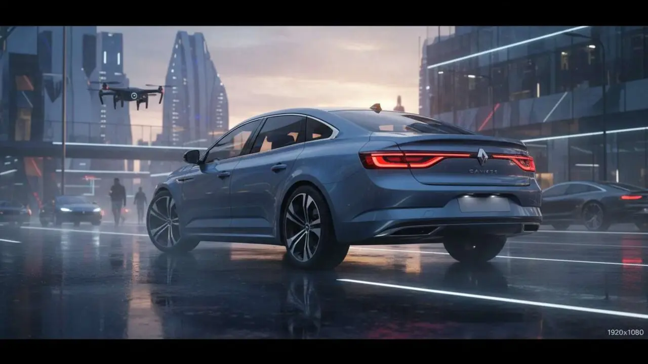  Renault Talisman 2026 presentado con dise&ntilde;o innovador y tecnolog&iacute;a avanzada para una experiencia de conducci&oacute;n &uacute;nica &mdash; Imagen generada por IA 