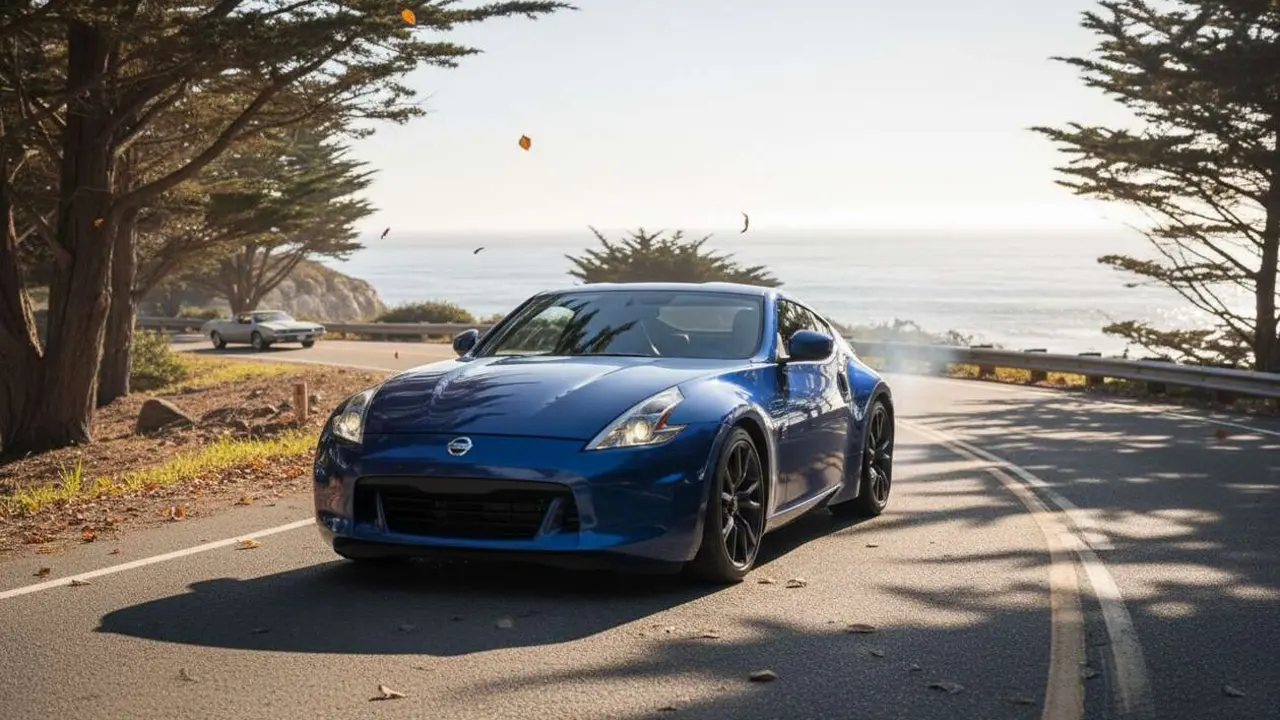  Nissan 370Z deportivo usado en venta como la mejor opci&oacute;n para aficionados que buscan rendimiento y estilo al mejor precio &mdash; Imagen generada por IA 