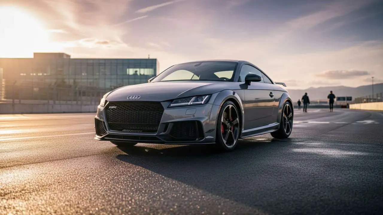  Audi TT RS de segunda mano en 2024 revisado como deportivo &iquest;Sigue siendo una opci&oacute;n top y atractiva para conductores deportivos &mdash; Imagen generada por IA 